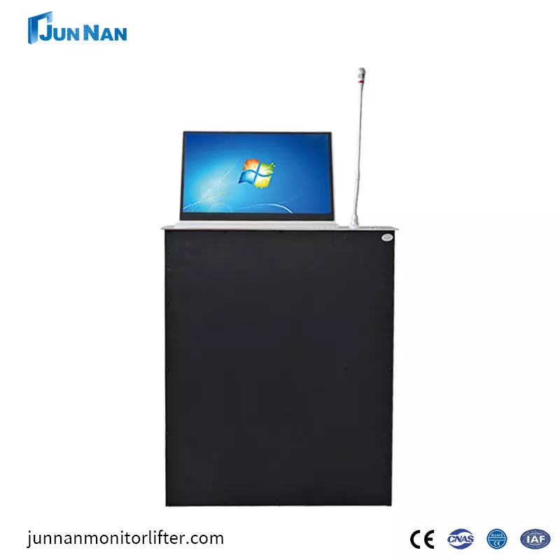 LCD Screen Lifter Paperless Conference System Audio and Video Total Solution